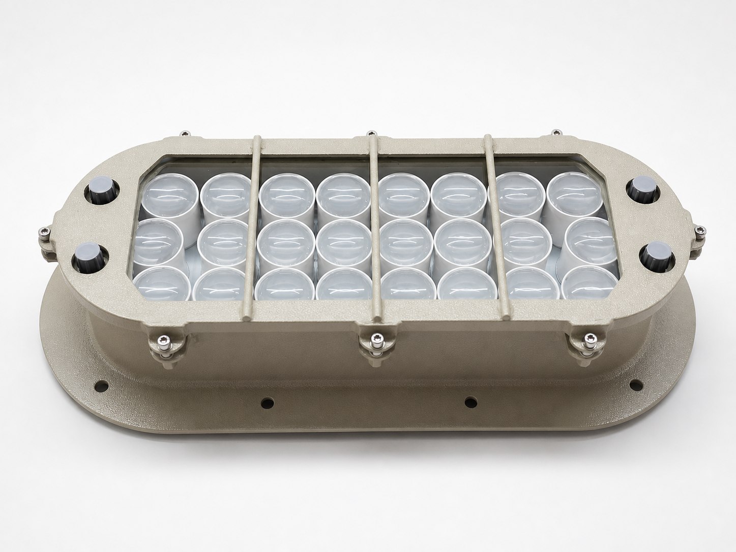 HHP Loco Twin Beam LED Headlight with rectangular lens array