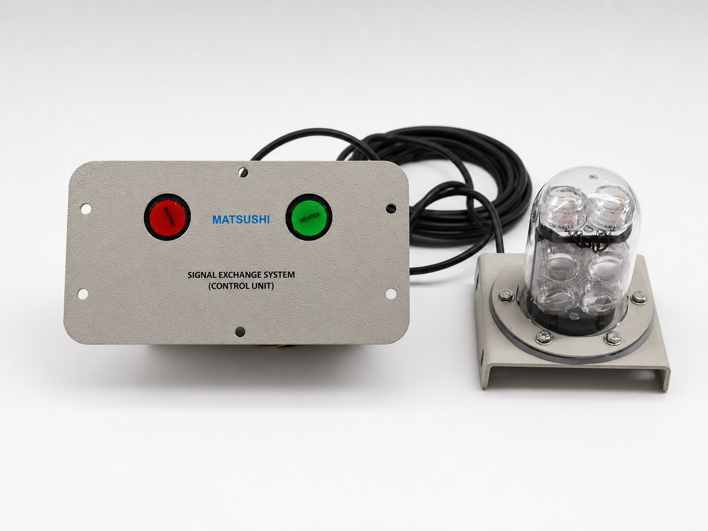 Signal Exchange Light control unit with connected signal lamp